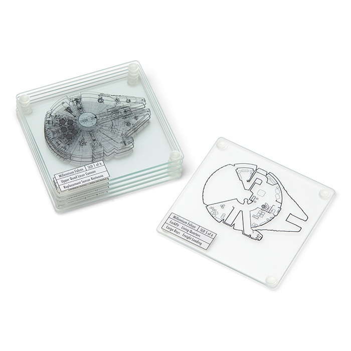 Star War: Millennium Falcon - Coaster Set image