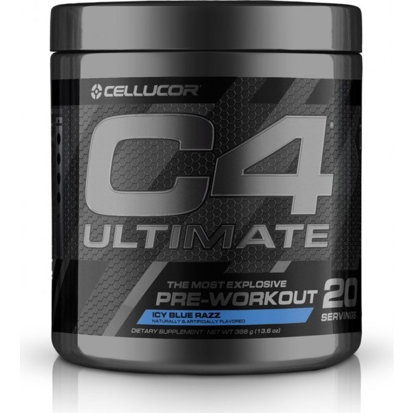 C4 Ultimate Pre-Workout - Blue Raspberry (20 Serves) image