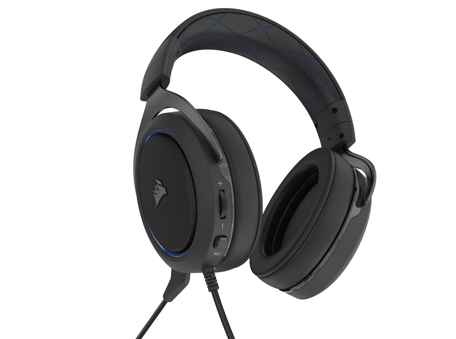 Corsair HS50 Pro Gaming Headset (Blue) for PC image