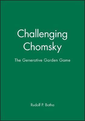 Challenging Chomsky by Rudolf P. Botha image