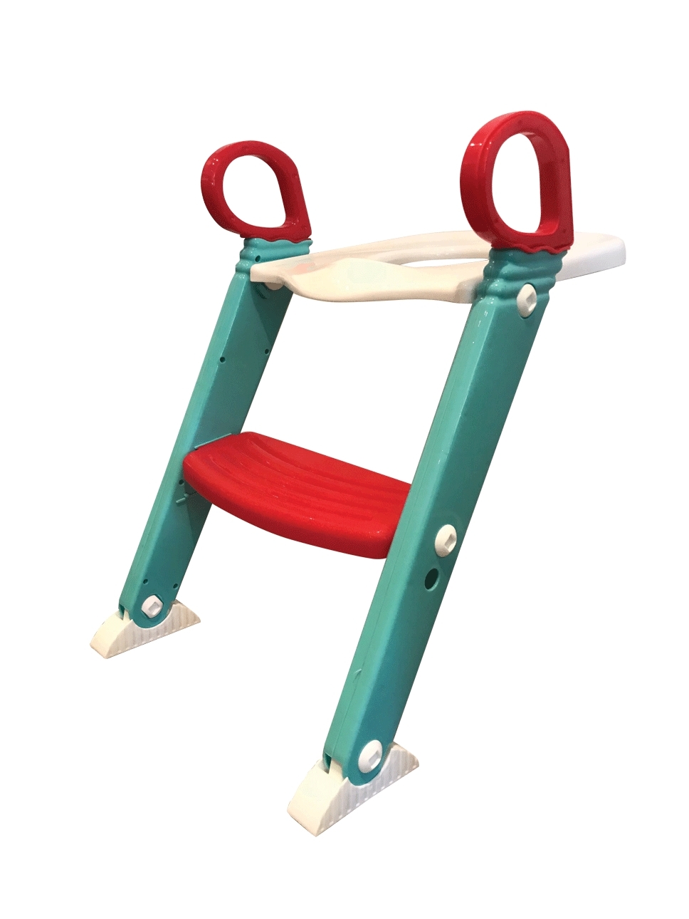 Moose Step on up Toilet Trainer-Aqua/Red image