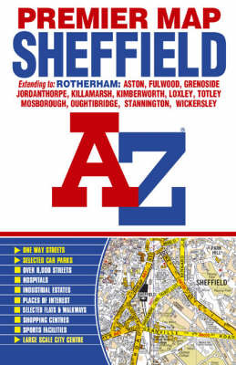 Premier Map of Sheffield on Paperback