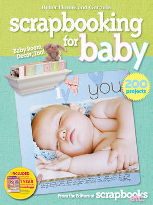 "Better Homes and Gardens" Let's Start Scrapbooking for Baby image