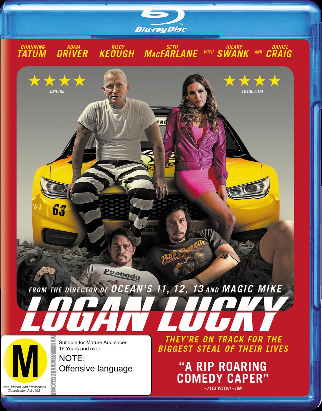 Logan Lucky on Blu-ray