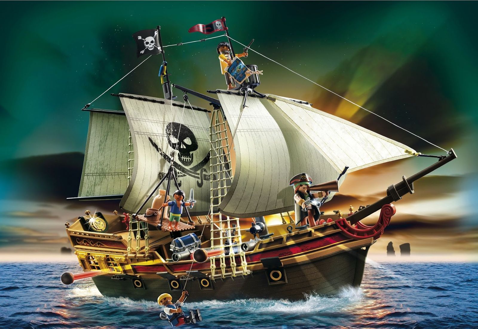 Buy Playmobil: Pirates Ship (5135) at Mighty Ape NZ
