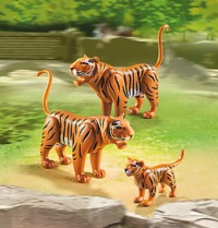 playmobil tiger family