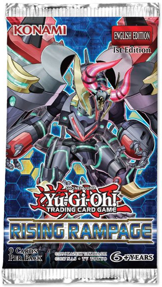 Yu-Gi-Oh! Rising Rampage Single Booster (9 Cards) image