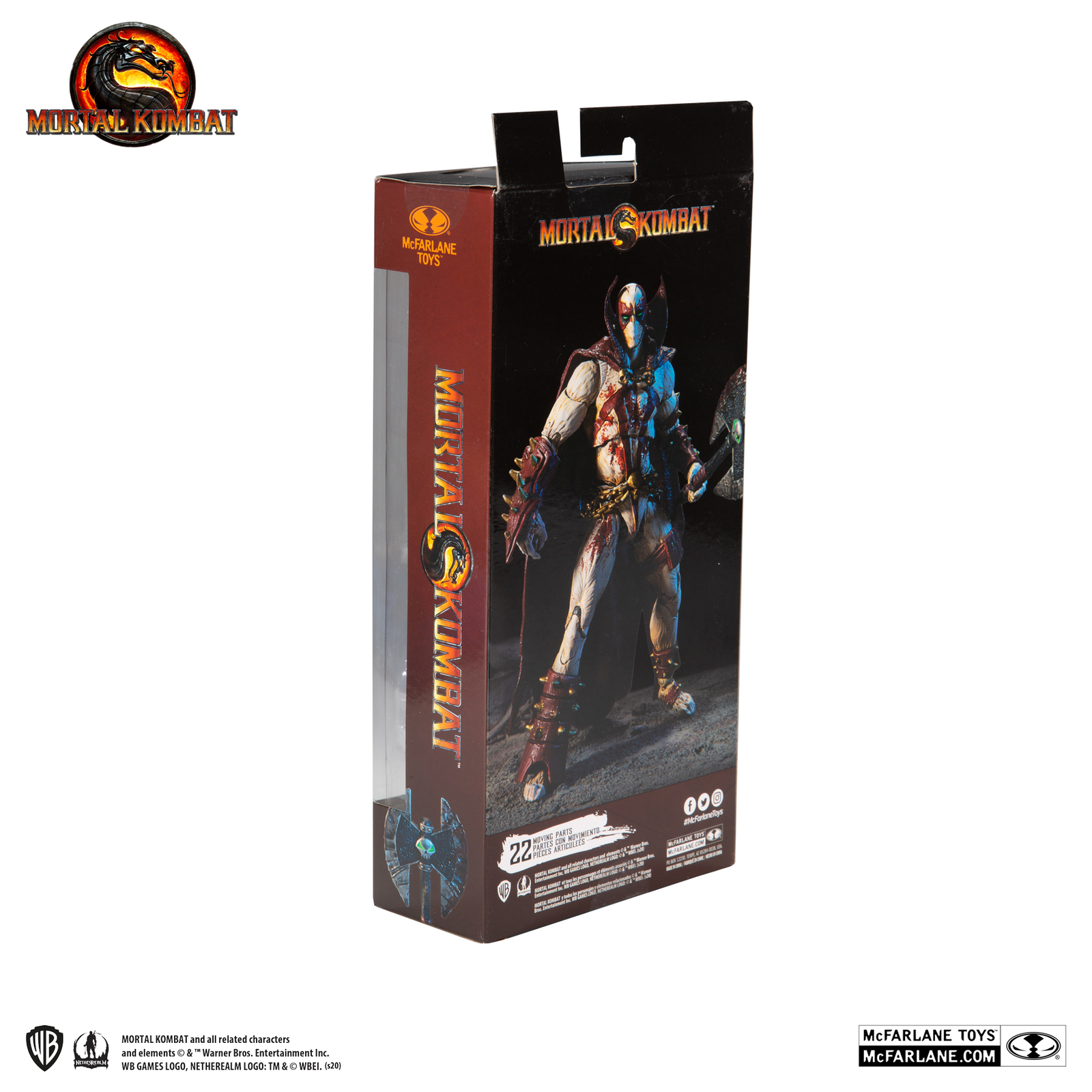 Mortal Kombat: Spawn (Blood Feud Hunter Skin) - 7" Action Figure