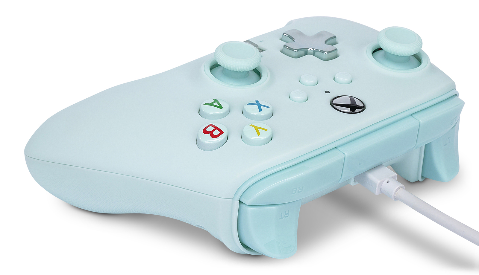 PowerA Xbox Enhanced Wired Controller (Cotton Candy Blue) Xbox Series