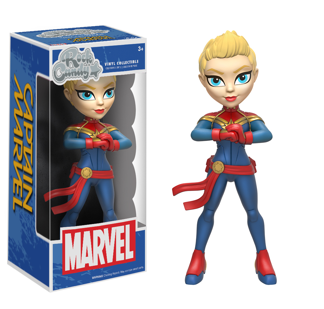 Marvel – Captain Marvel Rock Candy Vinyl Figure image
