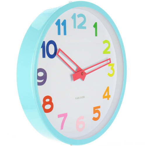 Karlsson Splash Over the Rainbow Wall Clock at Mighty Ape NZ