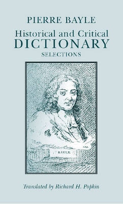 Historical and Critical Dictionary by Pierre Bayle image
