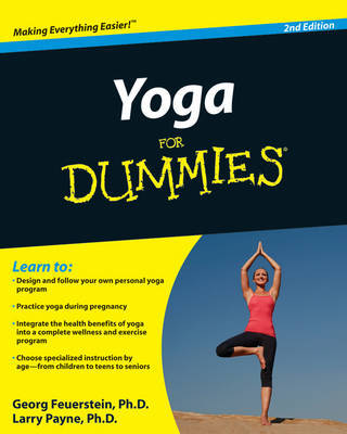 Yoga For Dummies by Georg Feuerstein, PhD image