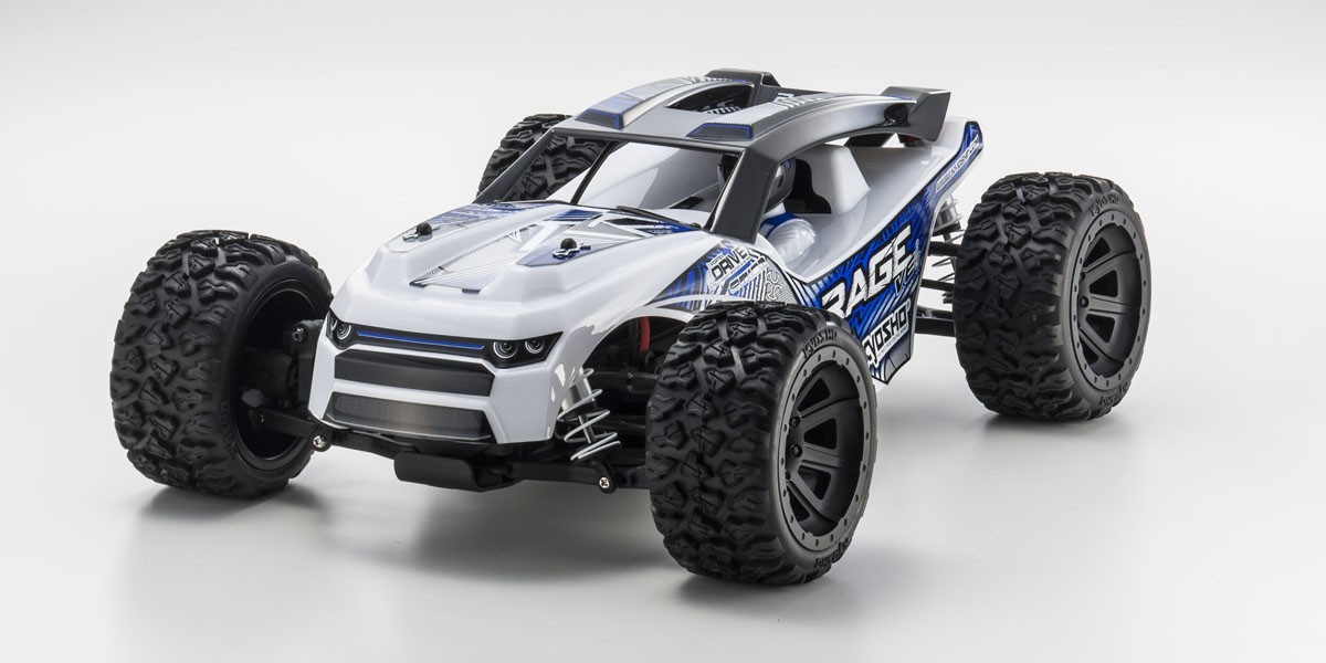 Kyosho RAGE VEi RS 1/10 EP 4WD RC Buggy RTRSet image