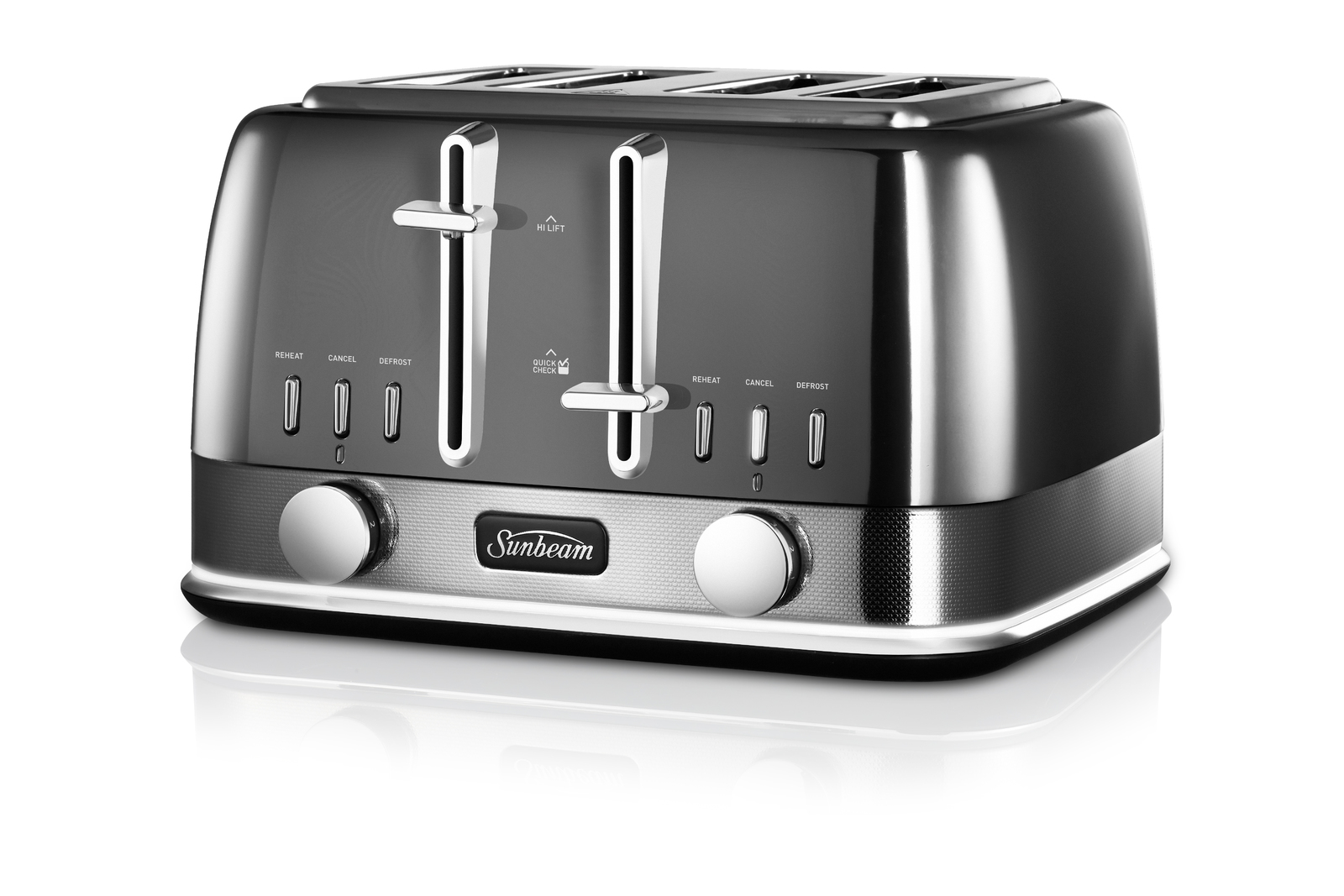 Buy Sunbeam New York Collection 4 Slice Toaster Grey Reflective at