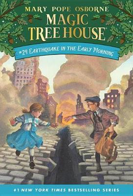Magic Tree House 24: Earthquake In The Early Morning by Mary Pope Osborne image