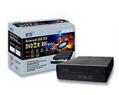 BTC 16X External Dual Layer DVD Writer DRW1016UI BTC 16X External Dual Layer DVD Writer DRW1016UI