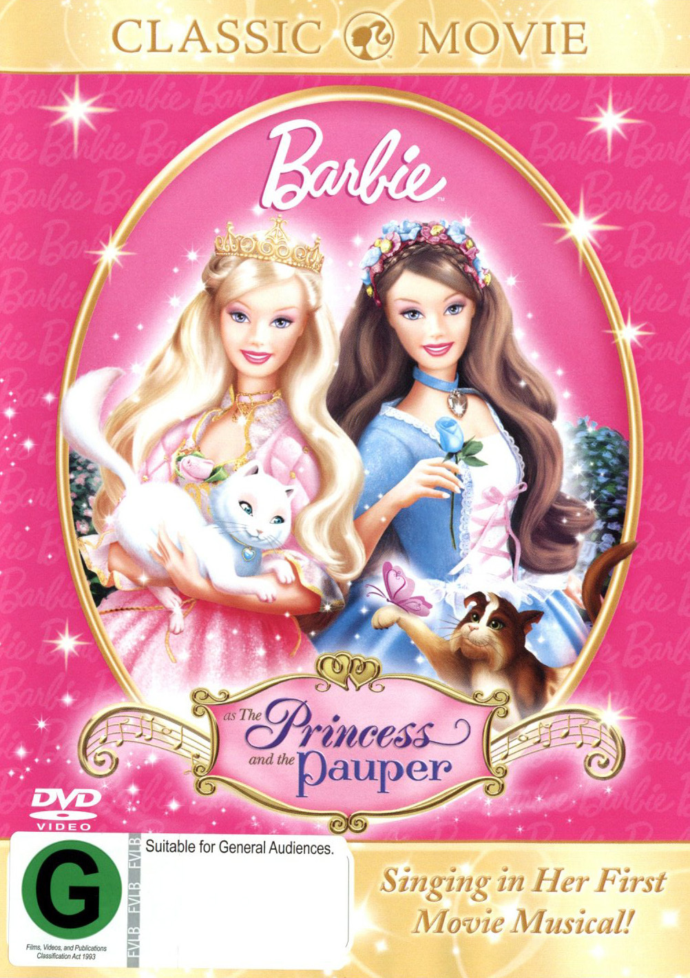 Barbie: The Princess And The Pauper on DVD image