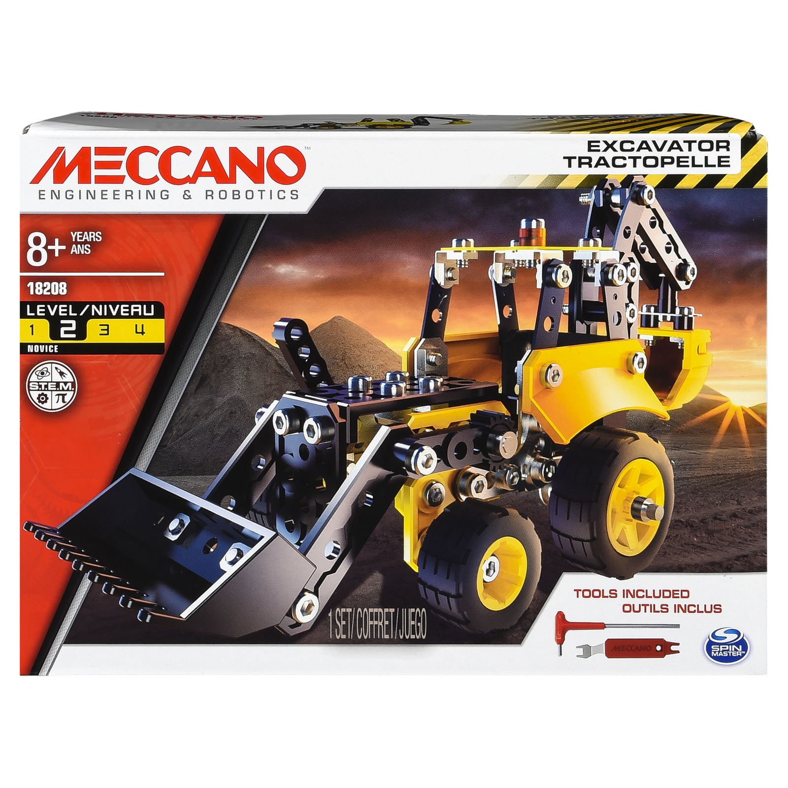 Meccano: Excavator Construction Set image