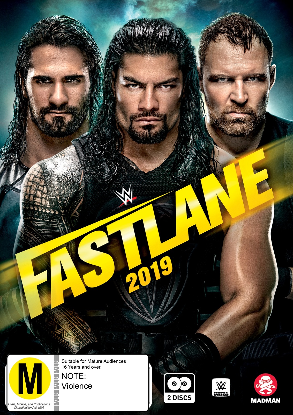 WWE: Fast Lane 2019 on DVD image