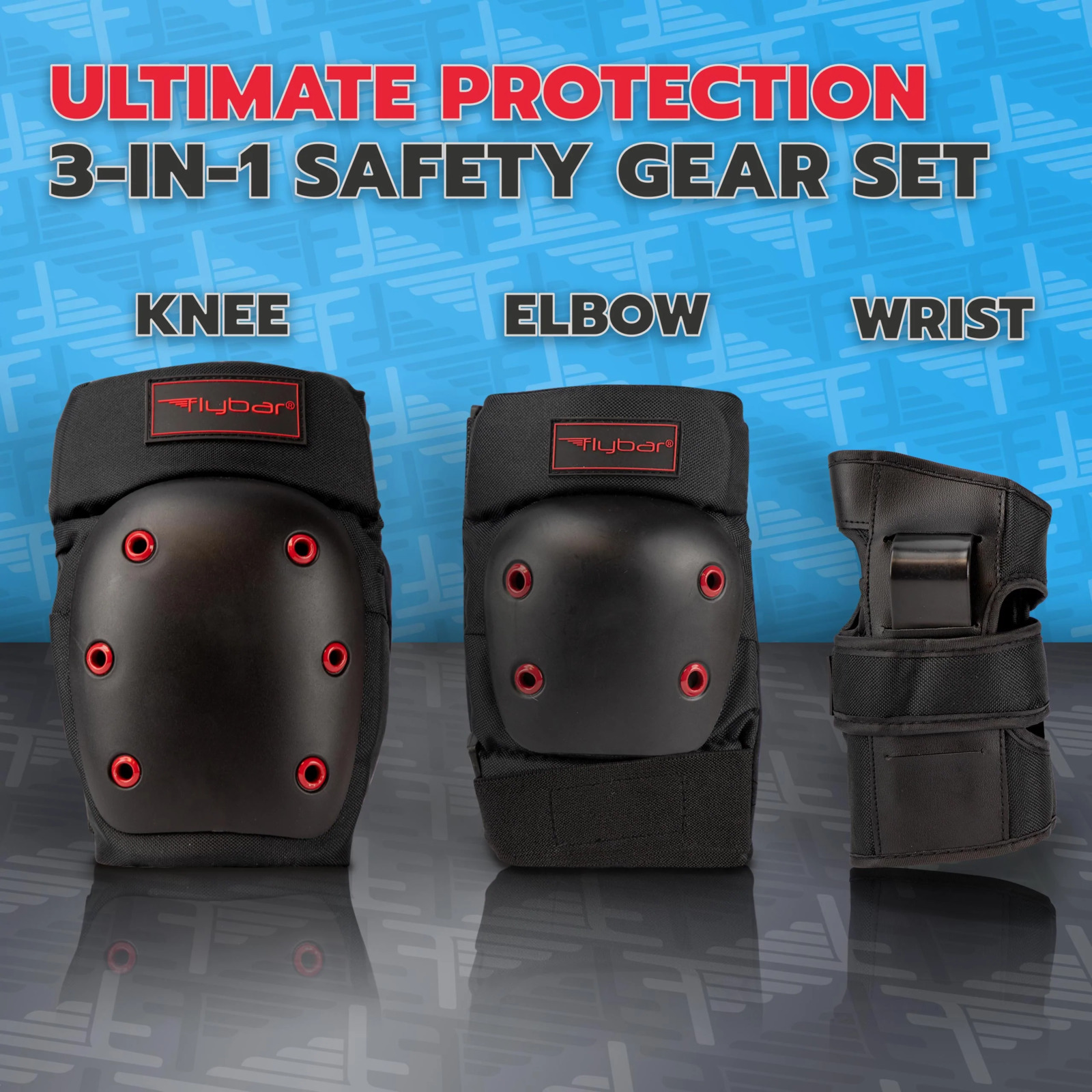 Buy Safety Gear Set Large at Mighty Ape NZ