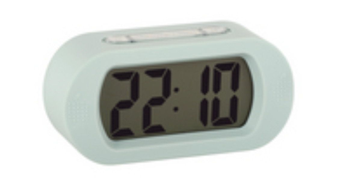 Karlsson Gummy Alarm Clock Soft Blue at Mighty Ape NZ