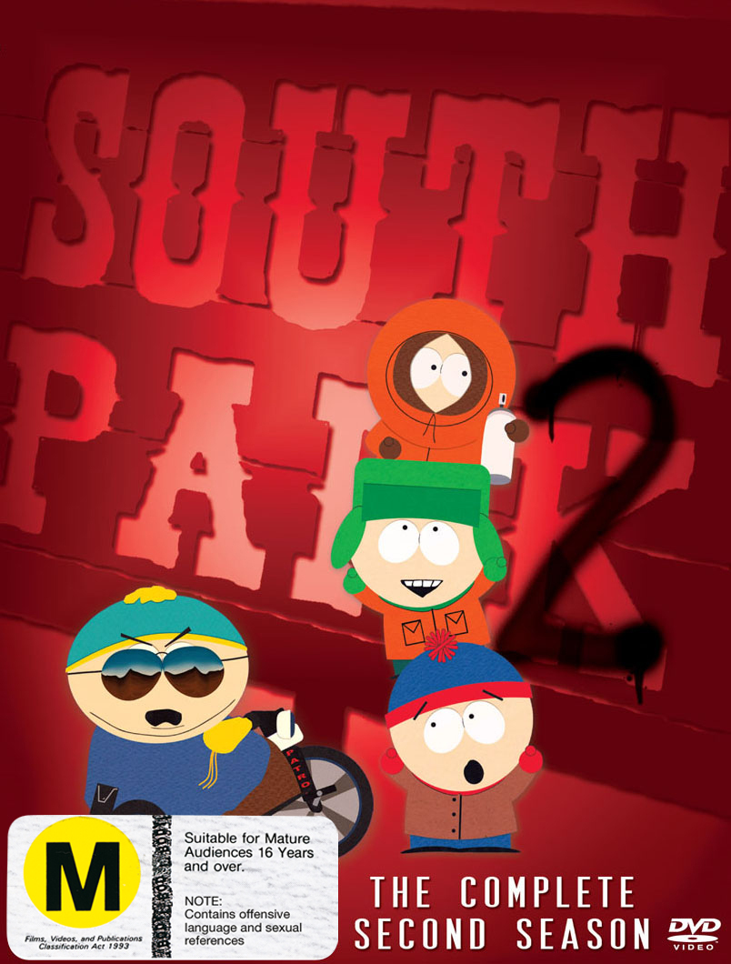 South Park - The Complete 2nd Season (3 Disc Box Set) on DVD image