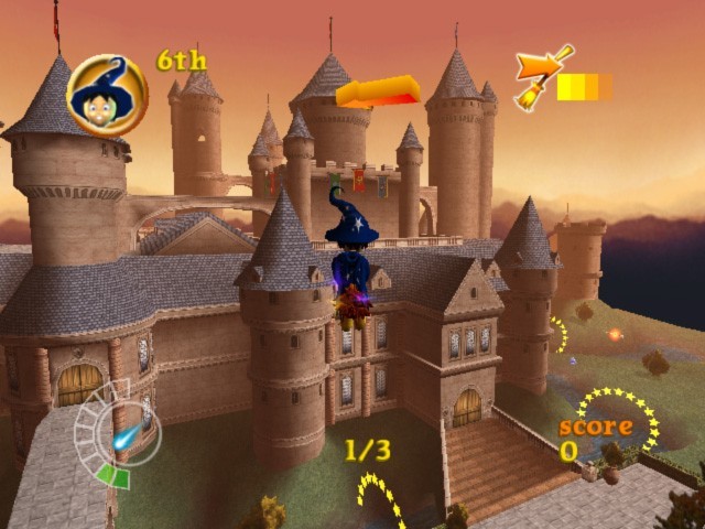 Billy the Wizard Rocket Broomstick Racing for Nintendo Wii image