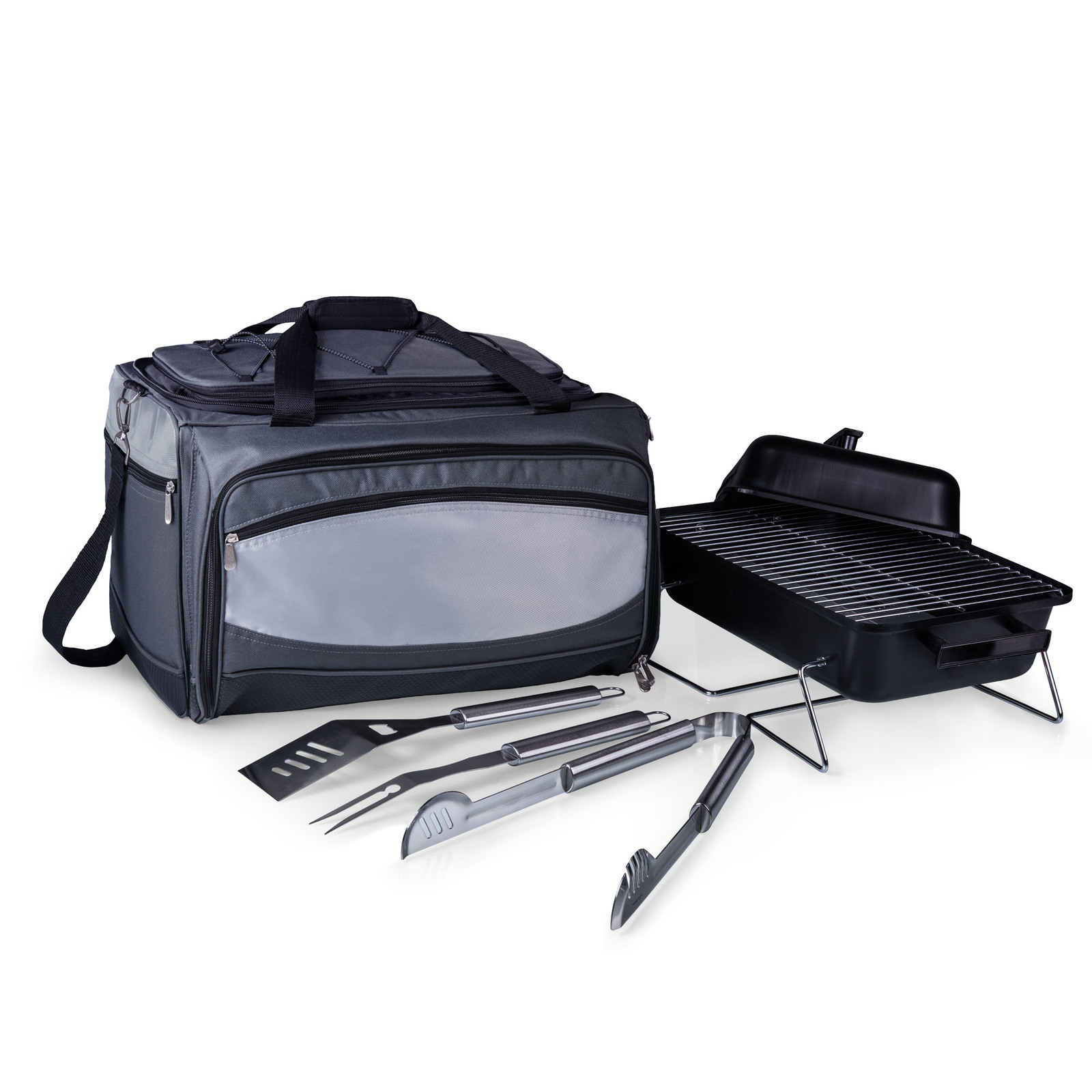 Buccaneer Portable Charcoal Grill All-In-One BBQ Set image