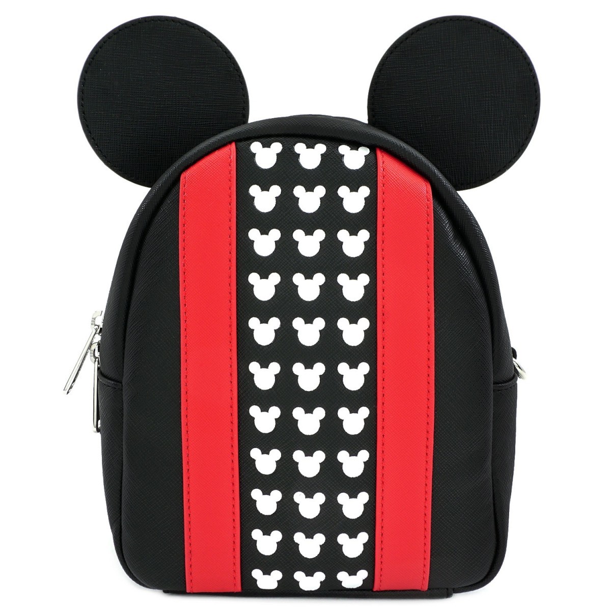 Loungefly: Mickey Mouse - Red Stripe & Ears Backpack image
