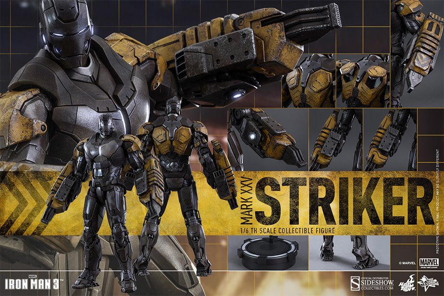 Marvel: Iron Man (Striker Suit) - 12" Articulated Figure image