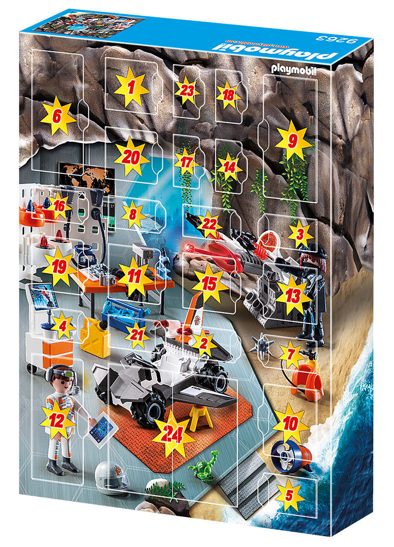 Playmobil: Advent Calendar - Top Agents (9263) image