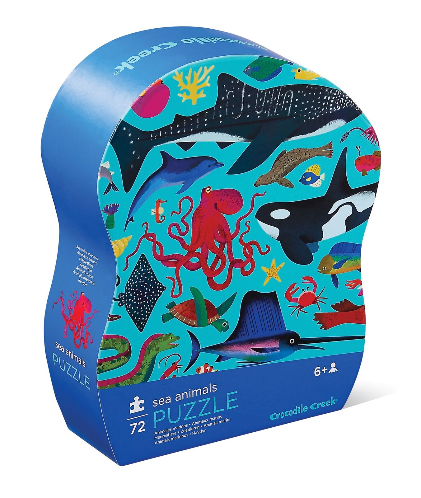 Sea Animals Shaped Box Puzzle Toy at Mighty Ape NZ