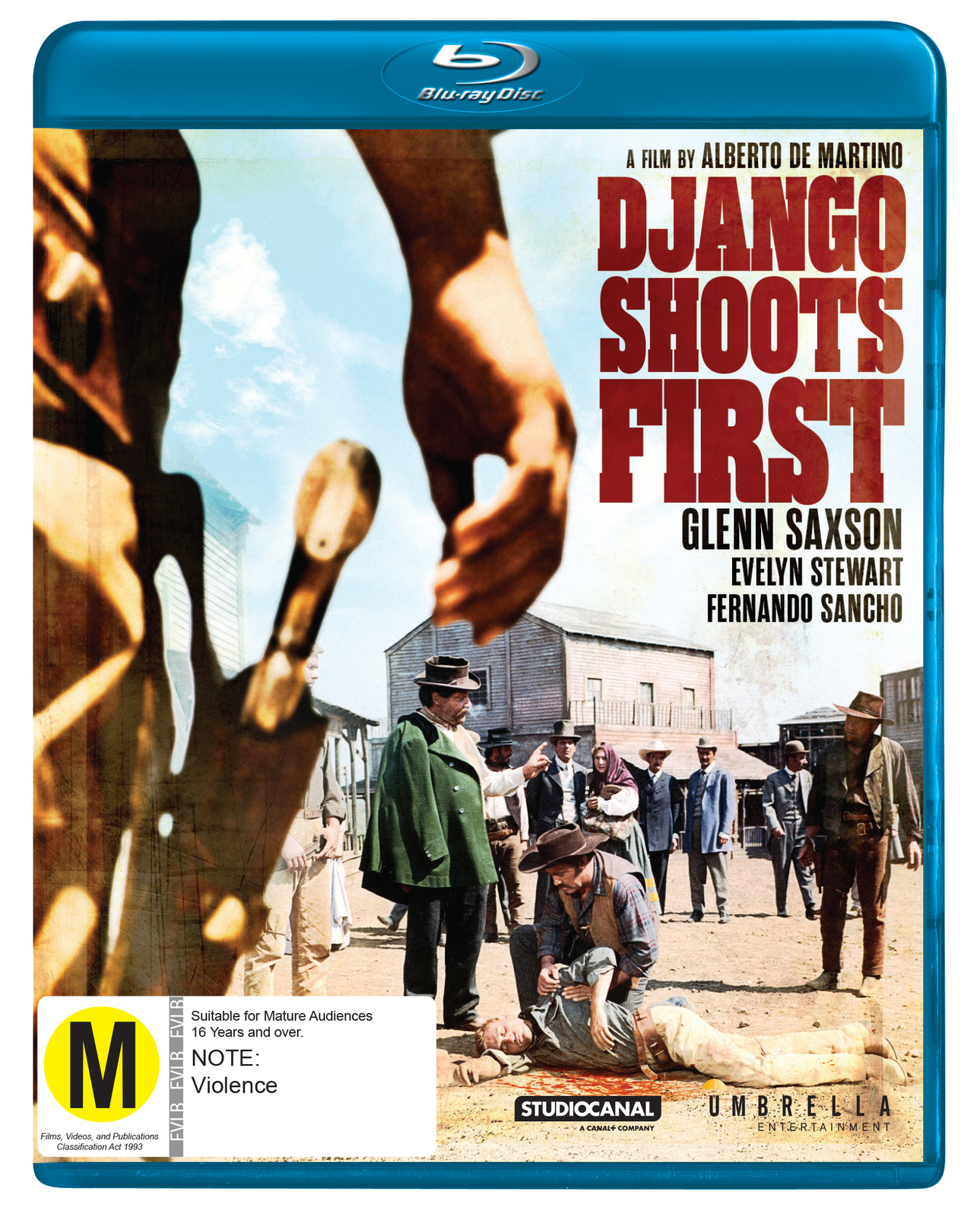 Django Shoots First on Blu-ray image