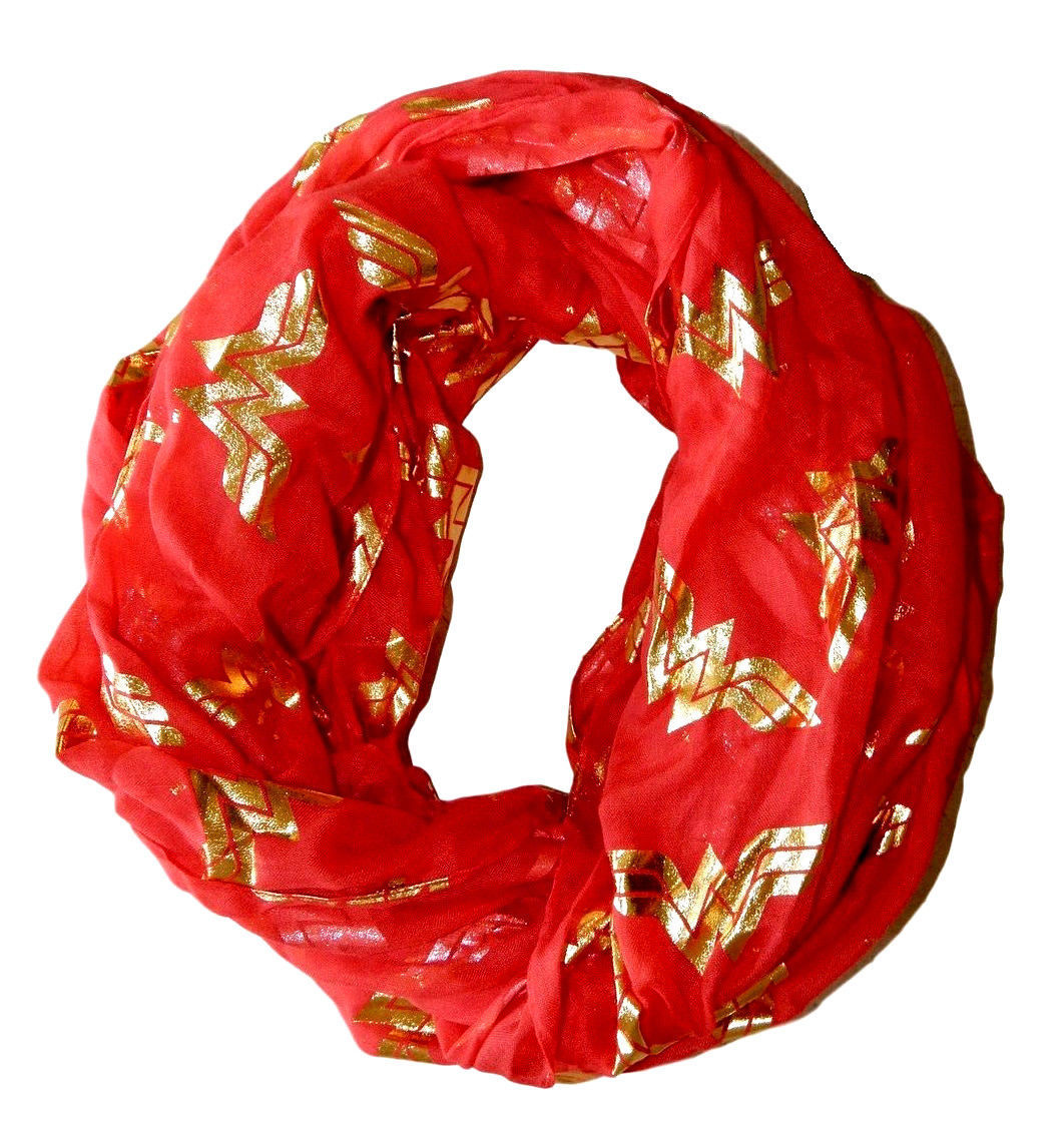 DC Comics: Wonder Woman Print Viscose Scarf image