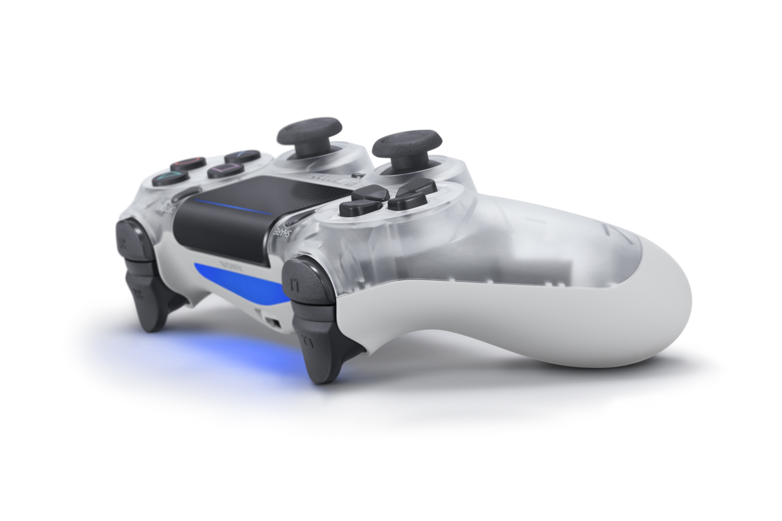 PlayStation 4 Dual Shock 4 v2 Wireless Controller - Crystal for PS4 image