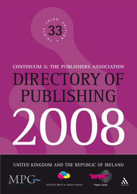 Directory of Publishing: United Kingdom and the Republic of Ireland: 2008 by Continuum image