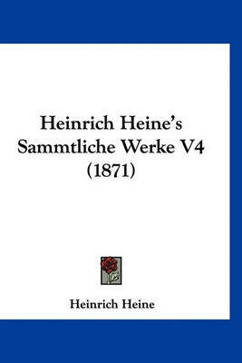 Heinrich Heine's Sammtliche Werke V4 (1871) image