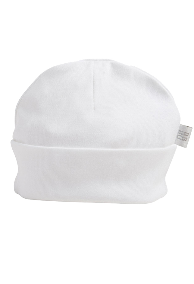 Babu: Hat - White (0-3 Months)