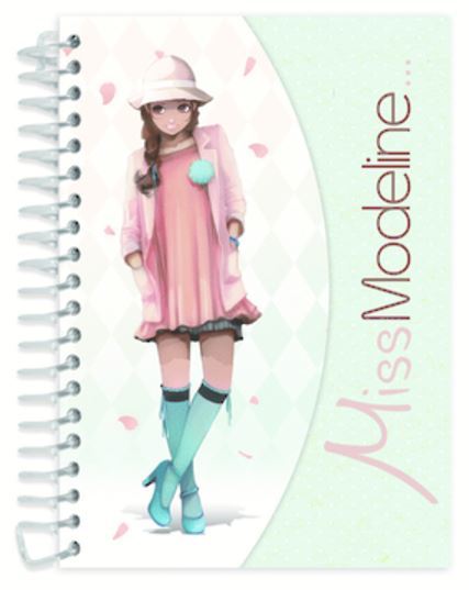 Miss Modeline A6 Notepad and Design Book - Leila image