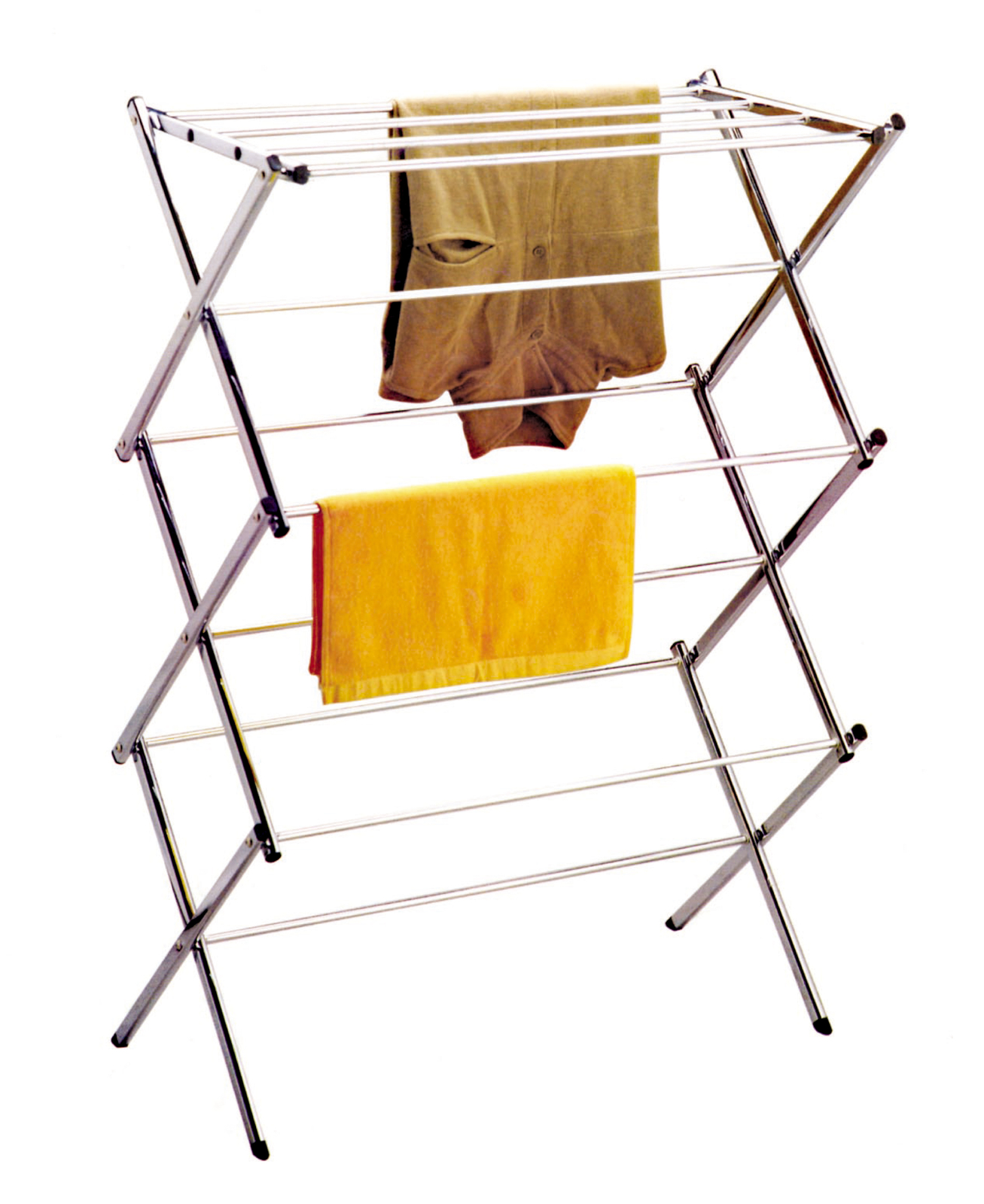 L.T. Williams 10 Rail Concertina Clothes Airer Silver at Mighty Ape NZ