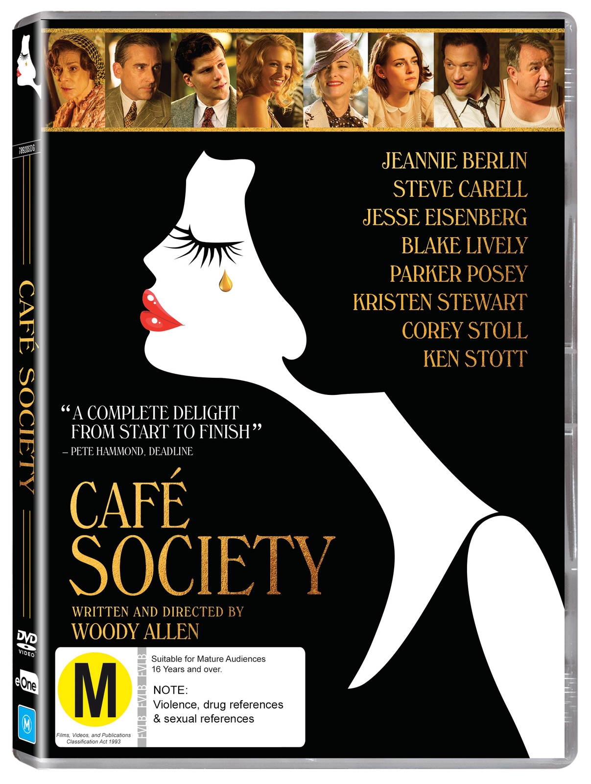 Café Society on DVD image