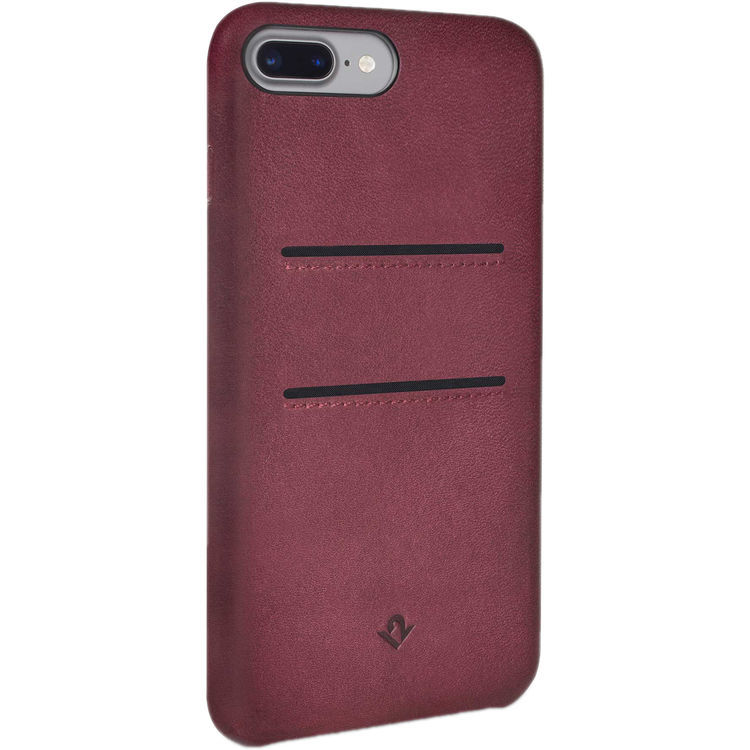 Twelve South Relaxed Leather case w/pockets for iPhone 7 Plus (Marsala)