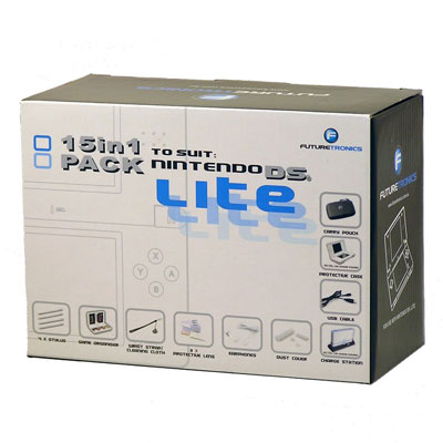 Futuretronics Lite 15 in 1 Pack for Nintendo DS image