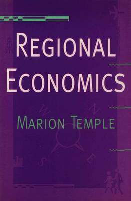 Regional Economics by Marion Temple image