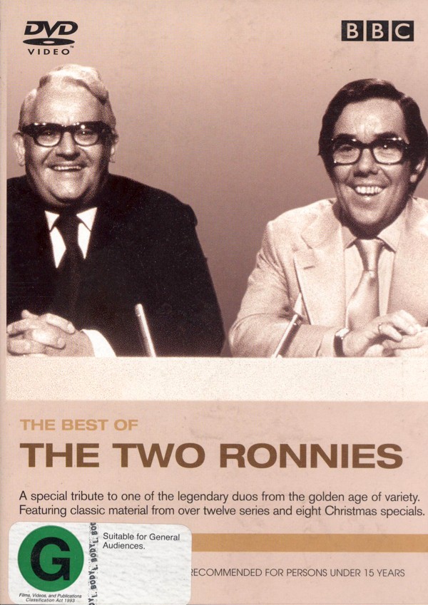 Best Of Two Ronnies - Volume 1 on DVD image