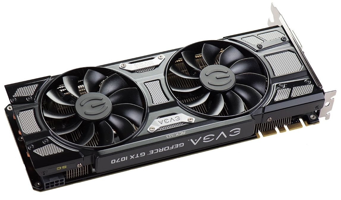 EVGA GeForce GTX 1070 8GB SC Black Edition Graphics Card