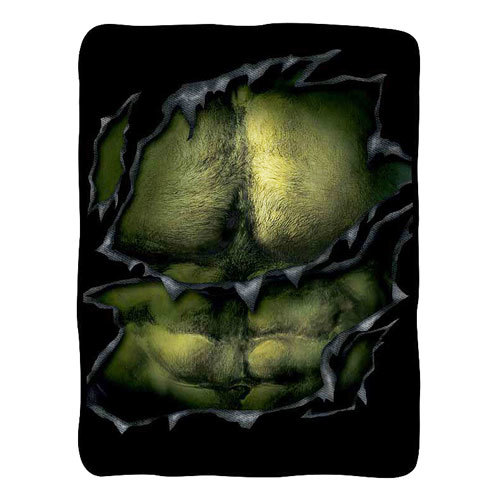 Marvel: Hulk Chest - Fleece Throw Blanket image