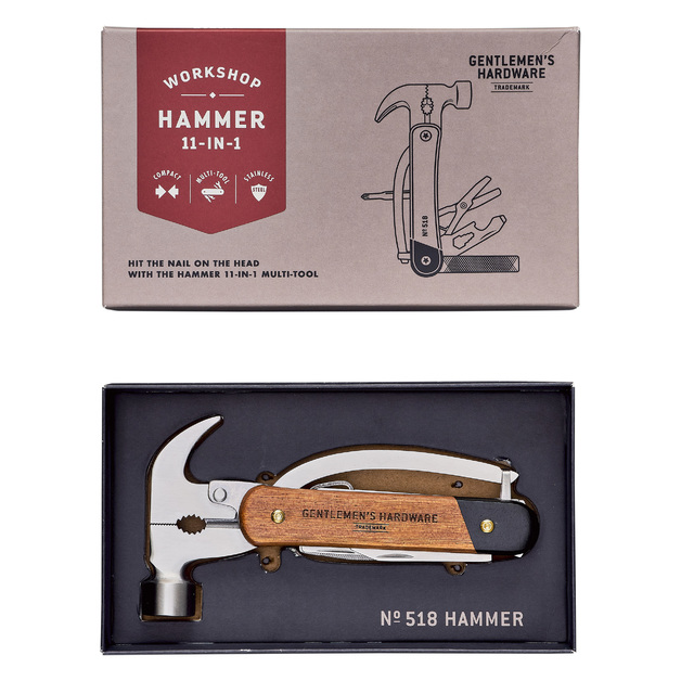 Gentlemen's Hardware Hammer MultiTool at Mighty Ape NZ