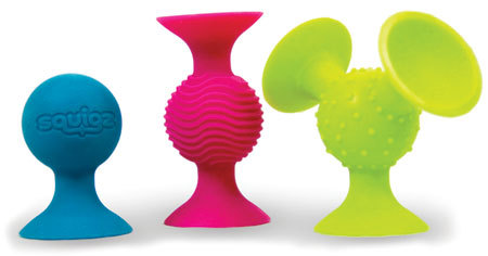 Fat Brain Toys: Squigz PipSquigz - Rattle & Teether image